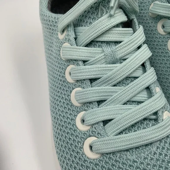Allbirds TPIW8 Women's Light Blue Knit Lace Up Sneakers Size 8 - Picture 4 of 8